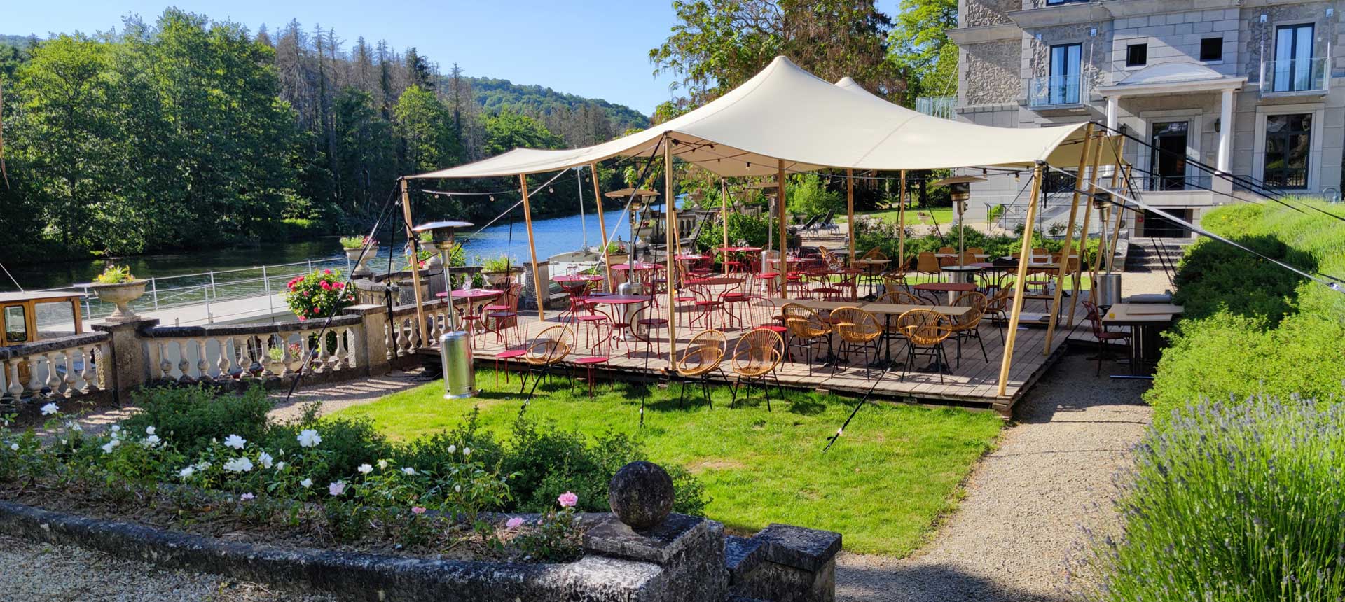 Le restaurant En face de l'Île